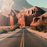 Paisaje icónico de Salta, Argentina